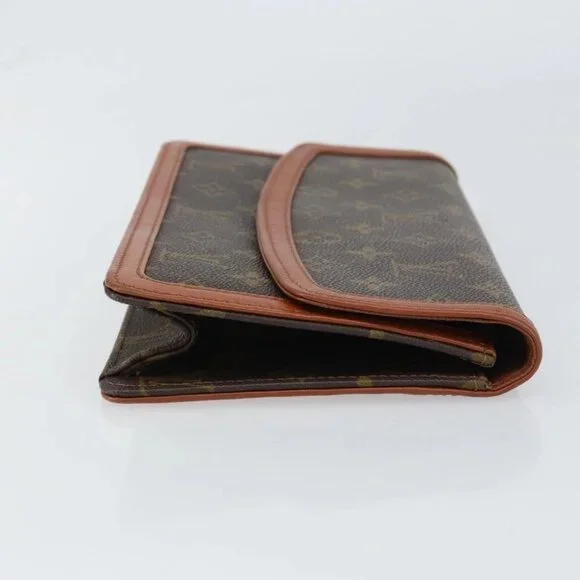LOUIS VUITTON Monogram Pochette Dam PM Clutch Bag